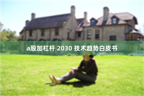 a股加杠杆 2030 技术趋势白皮书