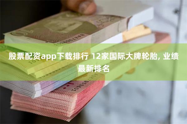 股票配资app下载排行 12家国际大牌轮胎, 业绩最新排名