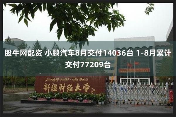 股牛网配资 小鹏汽车8月交付14036台 1-8月累计交付77209台