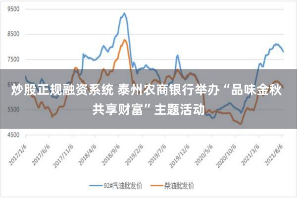 炒股正规融资系统 泰州农商银行举办“品味金秋 共享财富”主题活动